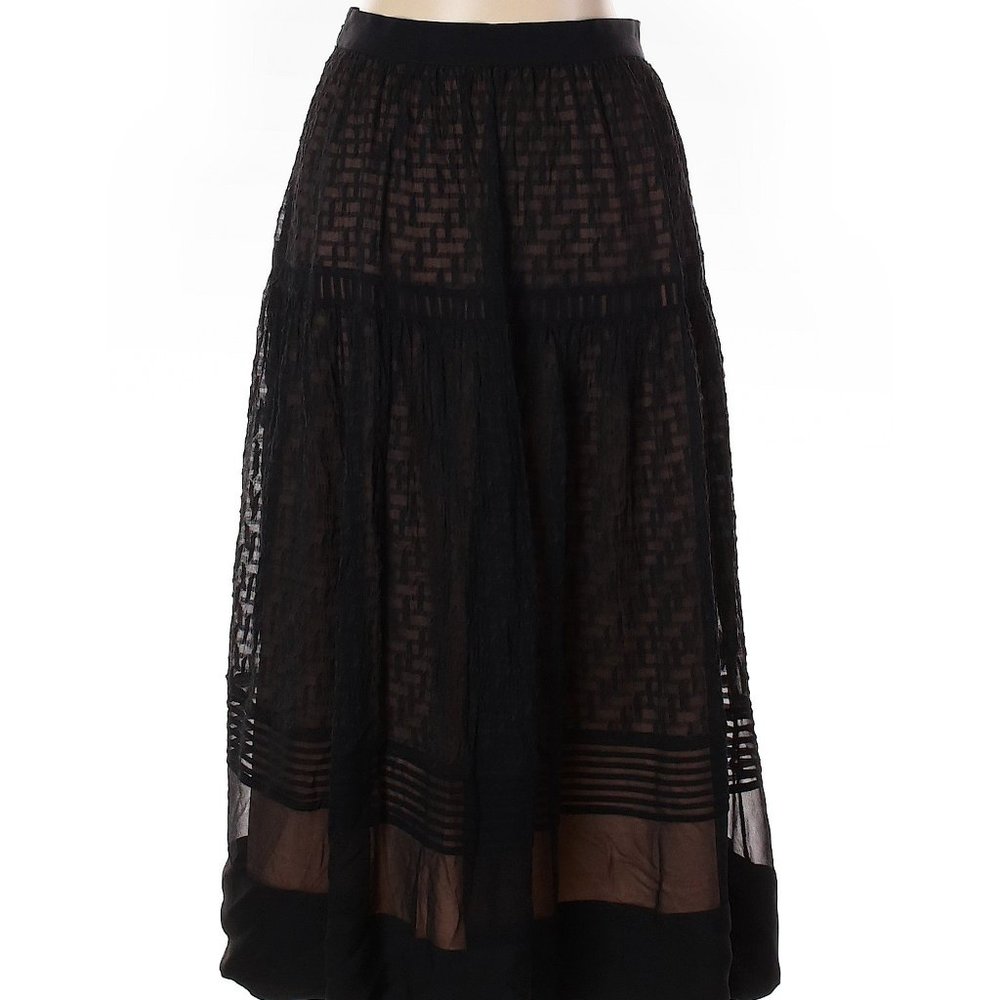 Rebecca Taylor 100% Silk Skirt size 10